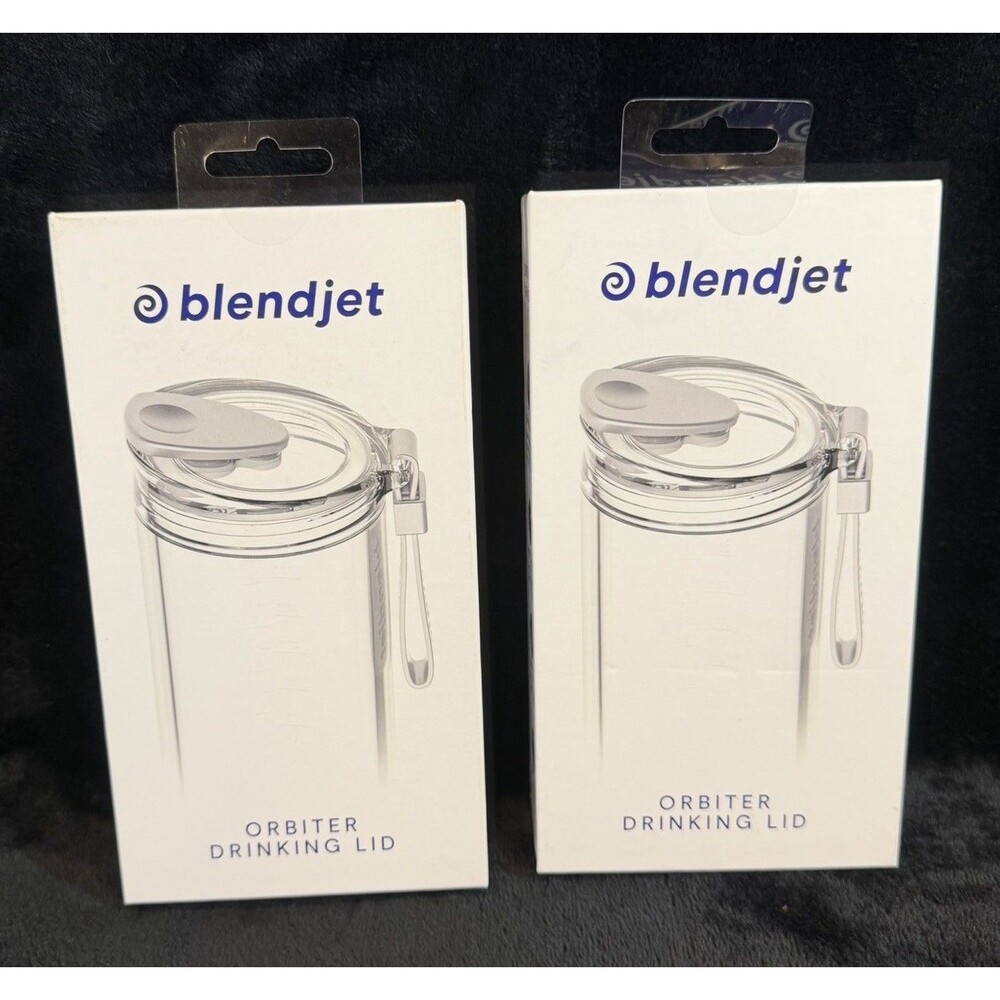 Blendjet Blend Jet 2 Orbiter Drinking Lid, Straw Lid Leak-Proof NEW Lot Of 2 New